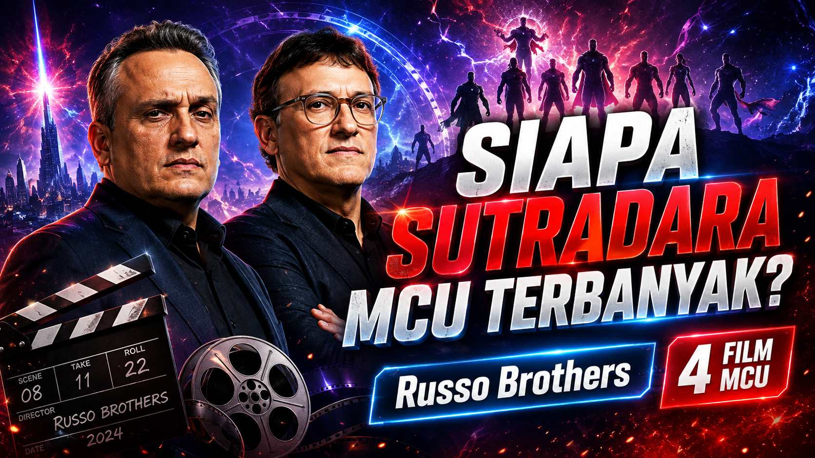 siapa yang paling banyak menyutradarai film mcu